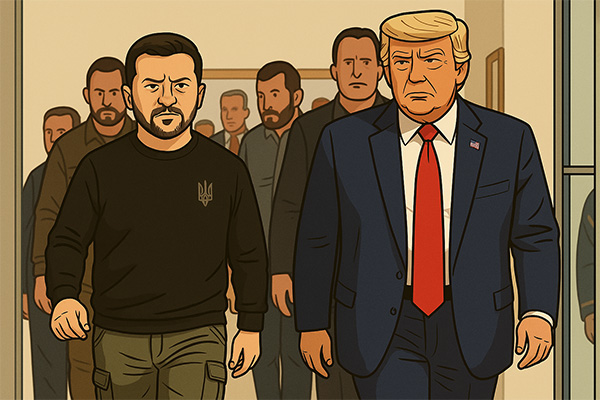 trump zelensky washington 2025